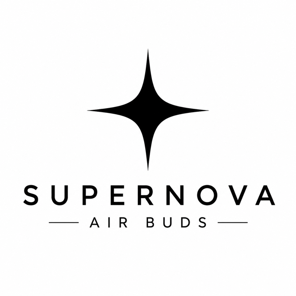 ANC Supernova Air Buds – Smart Touchscreen Wireless Earbuds (iPhone 17 Pro Compatible)